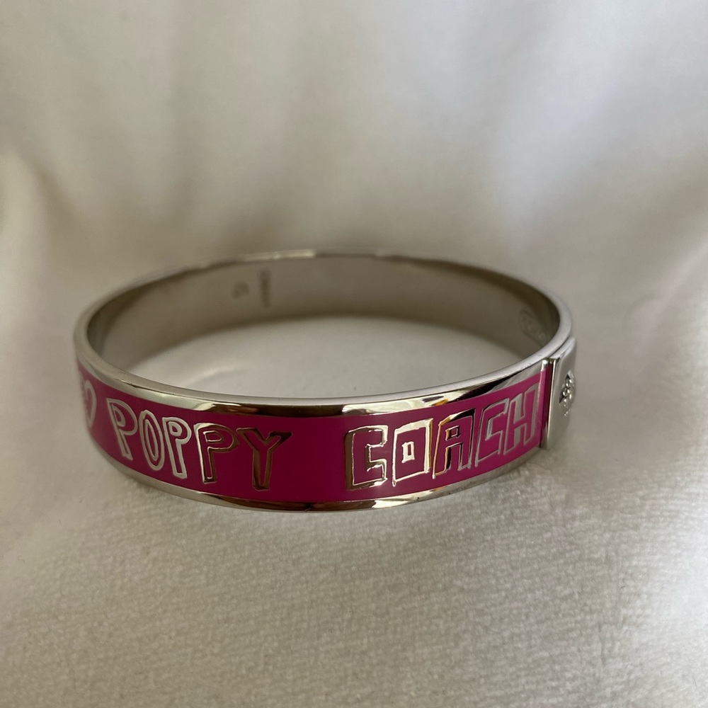 NWOT Coach Poppy Vintage Bangle Vintage - Picture 4 of 14
